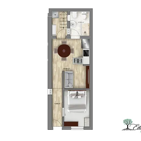 Casa Oliveira 1 Double Bed Flat בית נופש Olhão